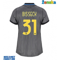 Inter Milan Yann Bisseck #31 Rezervni Dres za Ženska 2026-27 Kratak Rukav